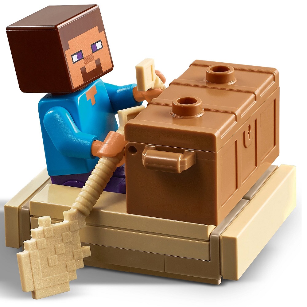 Klocki Lego Minecraft 21270 Dom grzybowej krowy, zabawki Nino Bochnia, pomysł na prezent dla 8 latka, lego minecraft
