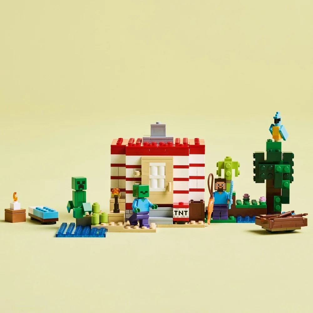 Klocki Lego Minecraft 21275 Dom TNT w dżungli, zabawki Nino Bochnia,pomysł na prezent dla 8 latka, lego Minecraft, lego 21275