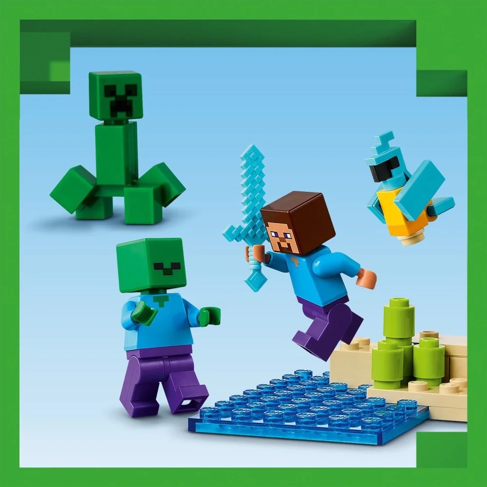 Klocki Lego Minecraft 21275 Dom TNT w dżungli, zabawki Nino Bochnia,pomysł na prezent dla 8 latka, lego Minecraft, lego 21275