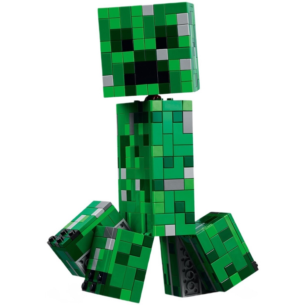 Klocki Lego Minecraft 21276 Creeper, zabawki Nino Bochnia, pomysł na prezent dla 7 latka, lego Creeper, lego 21276