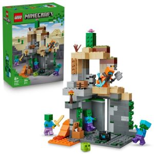 Klocki Lego Minecraft 21587 Loch Zombie, zabawki nino bochnia, pomysł na prezent dla 8 latka, lego minecraft, lego 21587