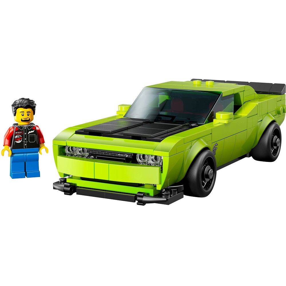 Klocki Lego Speed Champions 77237 Samochód sportowy Dodge Challenger SRT Hellcat, zabawki nino Bochnia, pomysł na prezent dla 9 latka, klocki lego Speed Samochód , lego 77237