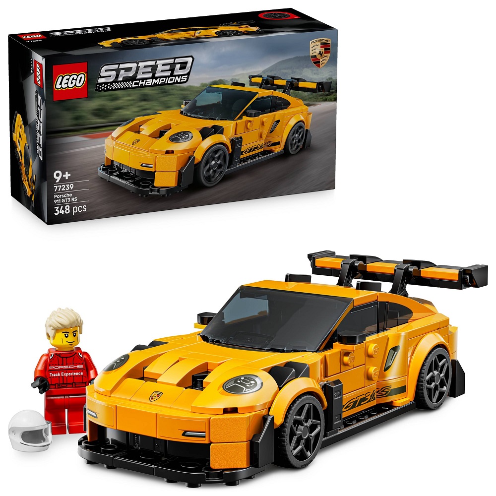 Klocki Lego Speed Champions 77239 Supersamochód Porsche 911 GT3 RS, zabawki Nino Bochnia, pomysł na prezent dla 9 latka, lego speed champions, klocki lego samochody
