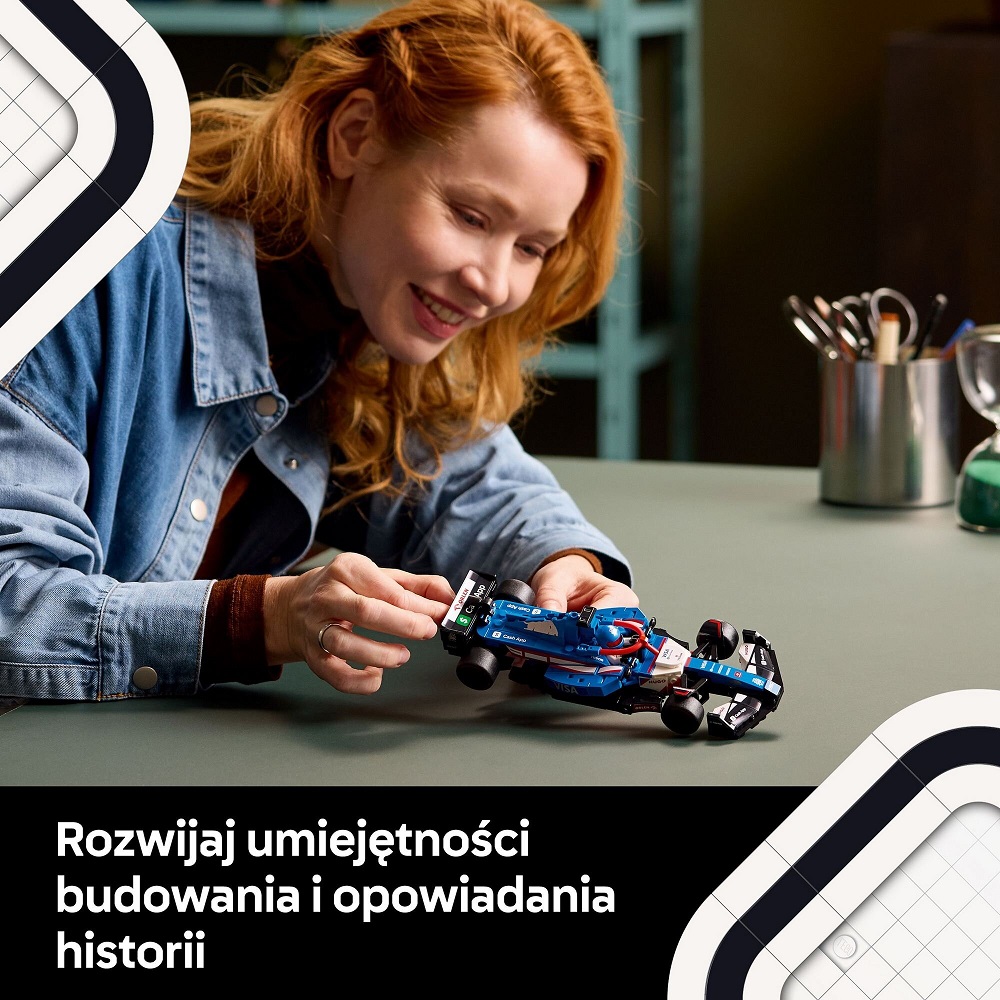 Klocki Lego Speed Champions 77246 Bolid F1 Visa Cash App RB VCARB 01, Zabawki Nino Bochnia, pomysł na prezent dla 18 latka, lego bolidy formuły, klocki lego samochód formuły 1