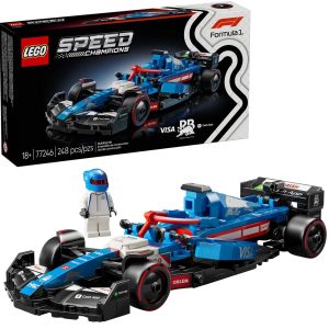 Klocki Lego Speed Champions 77246 Bolid F1 Visa Cash App RB VCARB 01, Zabawki Nino Bochnia, pomysł na prezent dla 18 latka, lego bolidy formuły, klocki lego samochód formuły 1