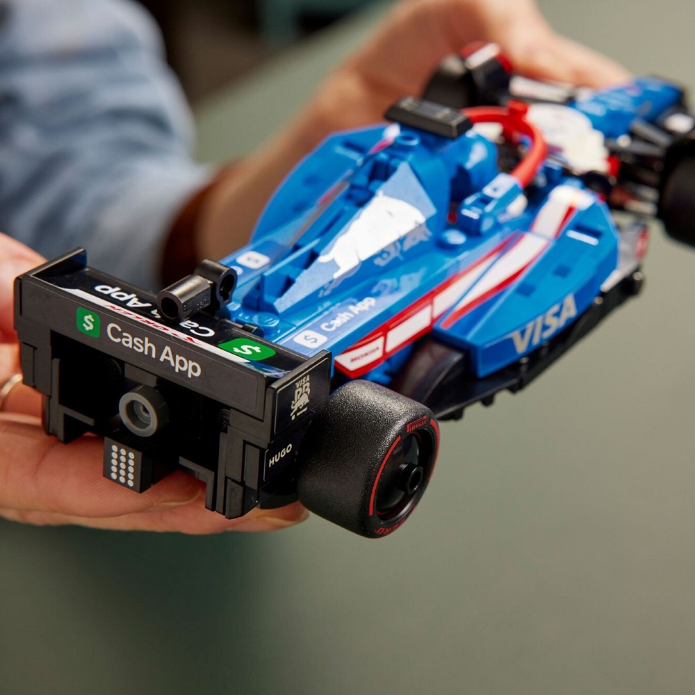 Klocki Lego Speed Champions 77246 Bolid F1 Visa Cash App RB VCARB 01, Zabawki Nino Bochnia, pomysł na prezent dla 18 latka, lego bolidy formuły, klocki lego samochód formuły 1