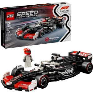 Klocki Lego Speed Champions 77250 Bolid F1 MoneyGram Haas Team VF 24, zabawki Nino Bochnia, pomysł na prezent dla 10 latka, lego bolidy, lego formuła