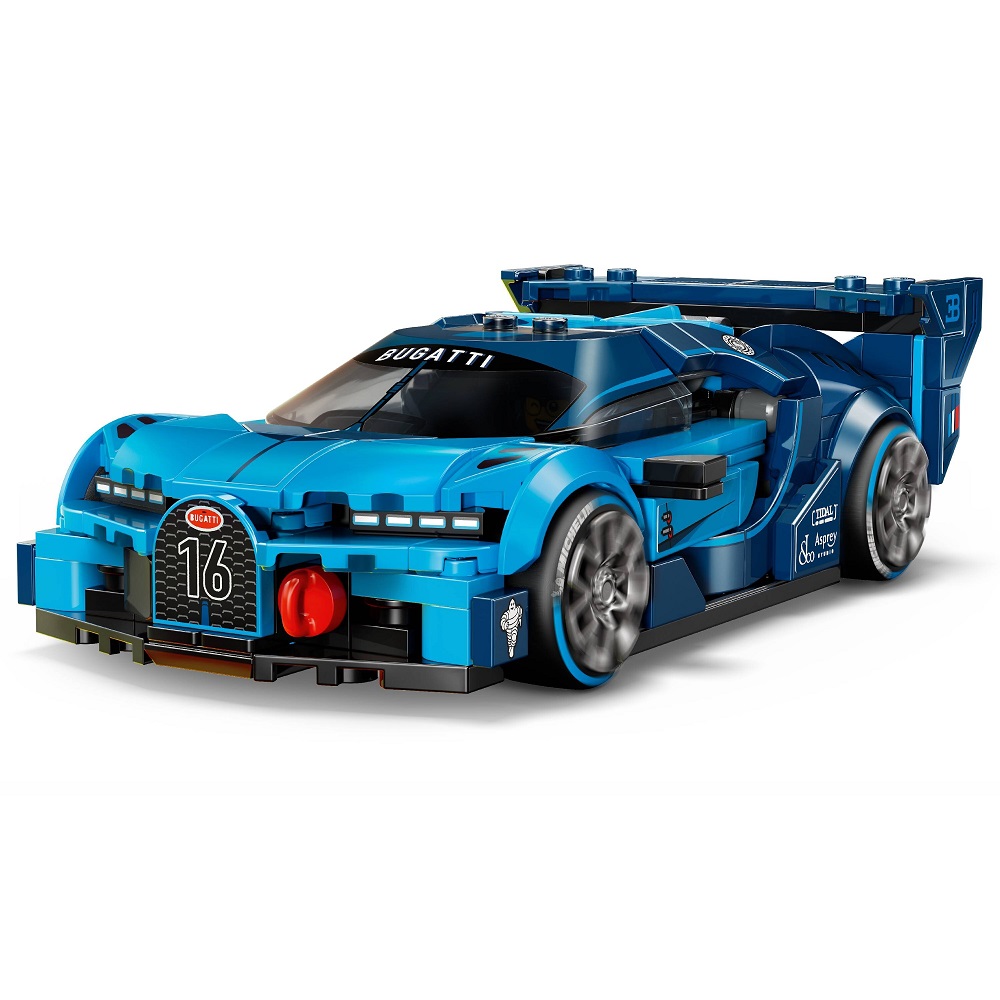 Klocki Lego Speed Champions 77253 Hipersamochód sportowy Bugatti Vision GT, zabawki Nino Bochnia, pomysł na prezent dla 9 latka, klocki lego samochody, lego speed champions 77253