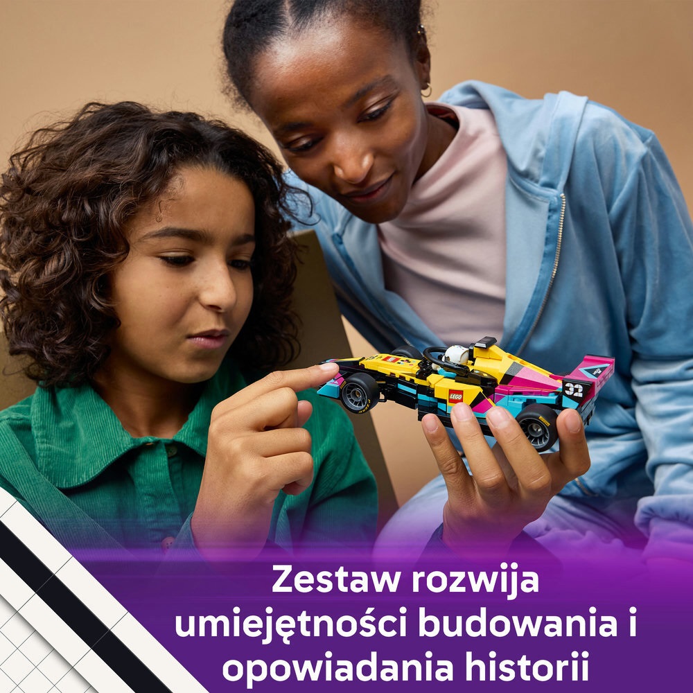 Klocki Lego Speed Champions 77258 Academy Lego, zabawki Nino Bochnia, pomysł na prezent dla 10 latka, lego formuła bolid