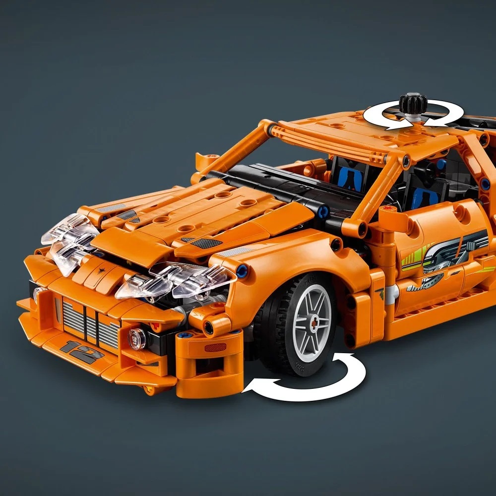 Klocki Lego Technic 42204 Fast And Furious Toyota Supra MK4, zabawki Nino Bochnia, pomysł na prezent dla 9 latka, lego Technic samochód, klocki lego technic 42204