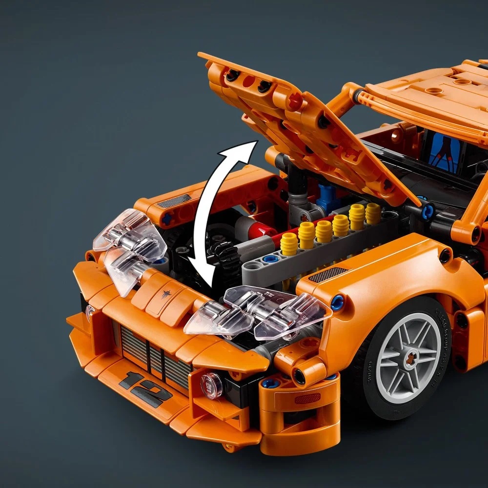 Klocki Lego Technic 42204 Fast And Furious Toyota Supra MK4, zabawki Nino Bochnia, pomysł na prezent dla 9 latka, lego Technic samochód, klocki lego technic 42204