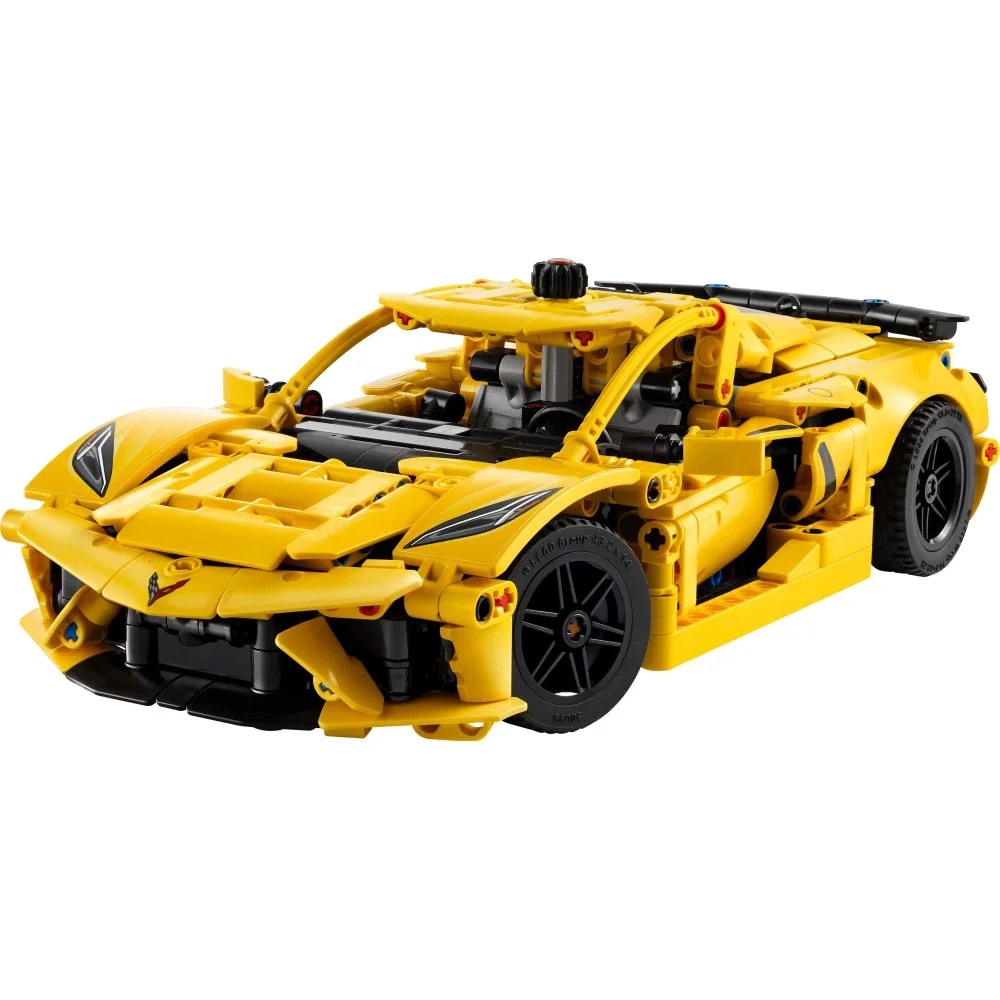 Klocki Lego Technic 42205 Chevrolet Corvette Stingray, zabawki Nino Bochnia, pomysł na prezent dla 9 latka, lego technic 42205, lego samochody