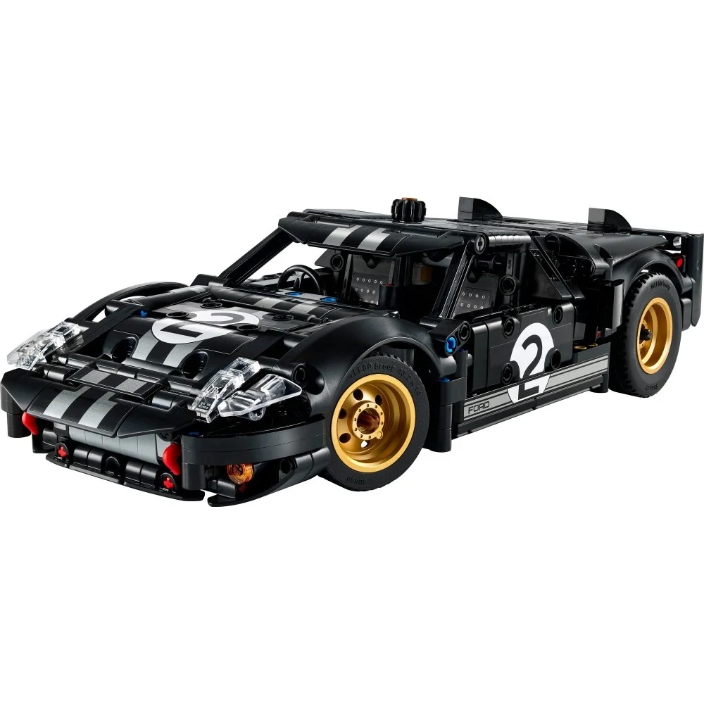 Klocki Lego Technic 42223 Samochód wyścigowy 1966 Ford GT40 MK II, zabawki Nino Bochnia, pomysł na prezent dla 18 latka, lego samochód dla dorosłego, klocki lego dla starszych