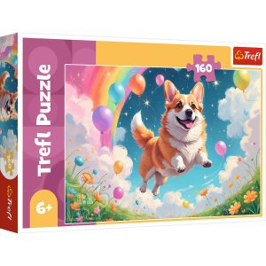 trefl puzzle 160 el Najlepszy przyjaciel człowieka 13326, zabawki Nino bochnia, pomysł na prezent dla 6 latki, puzzle z pieskiem