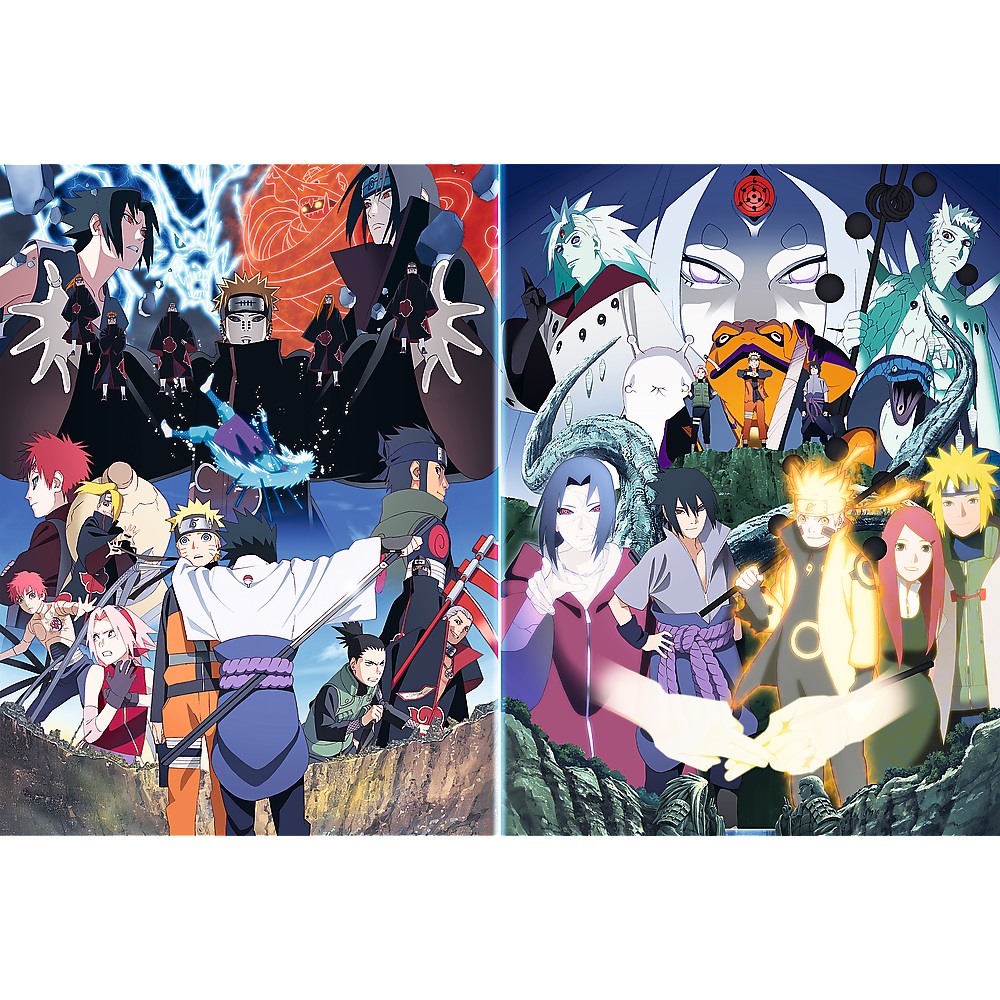 trefl puzzle 300 el Naruto Ninja Naruto 23034, zabawki Nino Bochnia, pomysł na prezent dla 8 latka, puzzle naruto