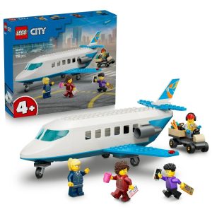 Klocki Lego City 60492 Samolot pasażerski, zabawki Nino Bochnia, pomysł na prezent dla 4 latka, lego samolot