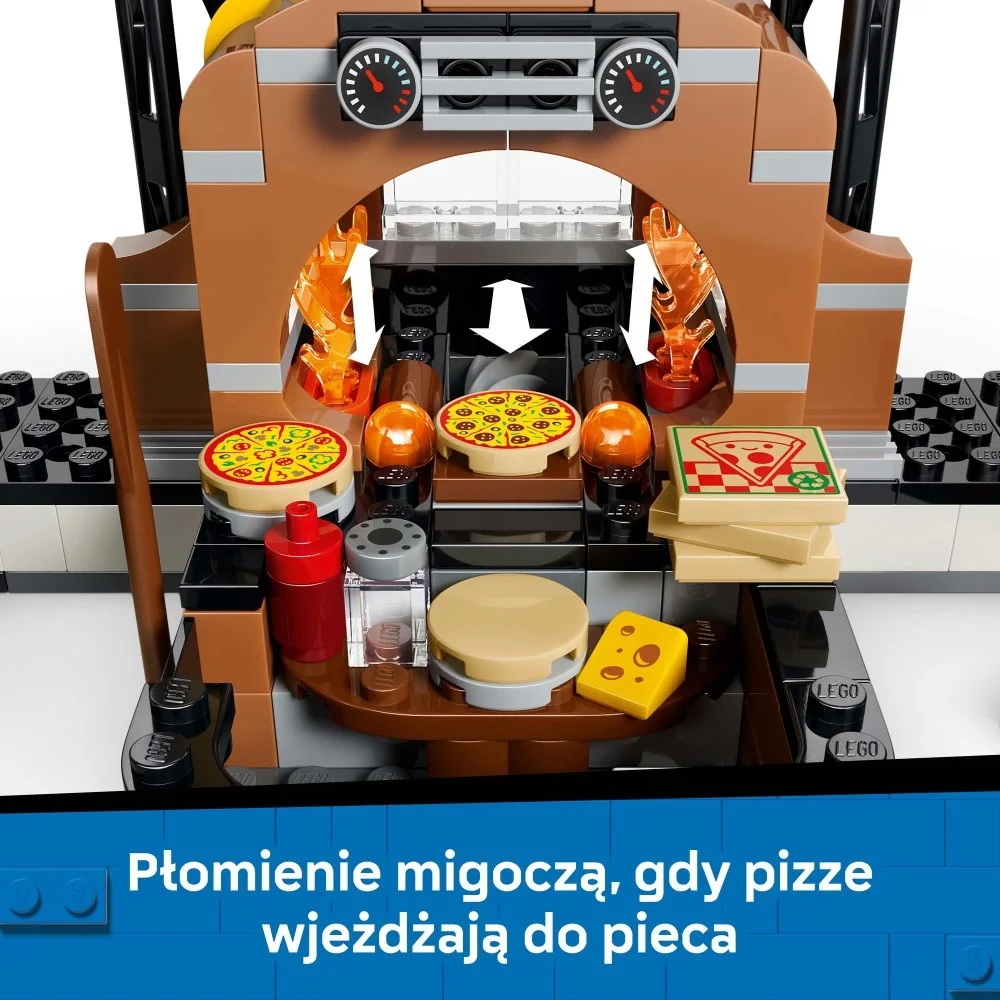Klocki Lego City 60496 Dostawa pizzy z pojazdami, zabawki Nino Bochnia, pomysł na prezent dla 6 latka, lego city