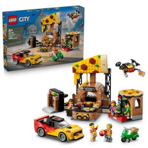 Klocki Lego City 60496 Dostawa pizzy z pojazdami, zabawki Nino Bochnia, pomysł na prezent dla 6 latka, lego city
