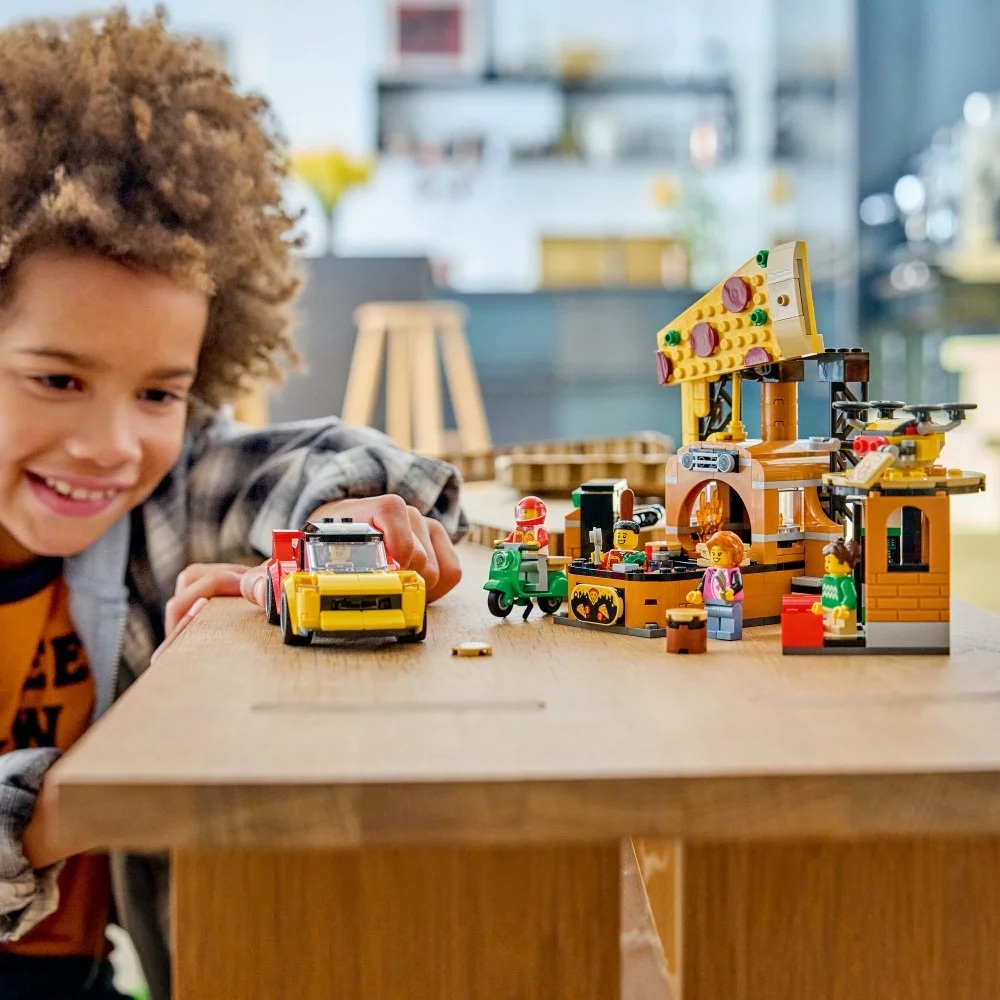 Klocki Lego City 60496 Dostawa pizzy z pojazdami, zabawki Nino Bochnia, pomysł na prezent dla 6 latka, lego city
