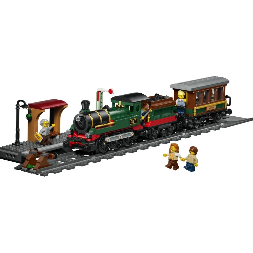 Klocki Lego City 60511 Retro pociąg z lokomotywą parową, zabawki nino bochnia, pomysł na prezent dla 7 latka, lego ciuchcia, lego city kolejka, lego pociąg, lego lokomotywa