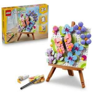 Klocki Lego Creator 31390 Dekoracyjny obraz z kwiatami, zabawki Nino Bochnia, pomysł na prezent dla 8 latki, lego creator 3w1