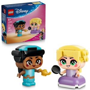 Klocki Lego Disney 43303 Mała Dżasmina i Roszpunka, zabawki Nino bochnia, pomysł na prezent dla 8 latki, lego księżniczki