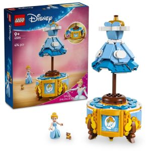 Klocki Lego Disney Princess 43266 Suknia Kopciuszka, zabawki Nino Bochnia, pomysł na prezent dla 9 latki, lego Disney
