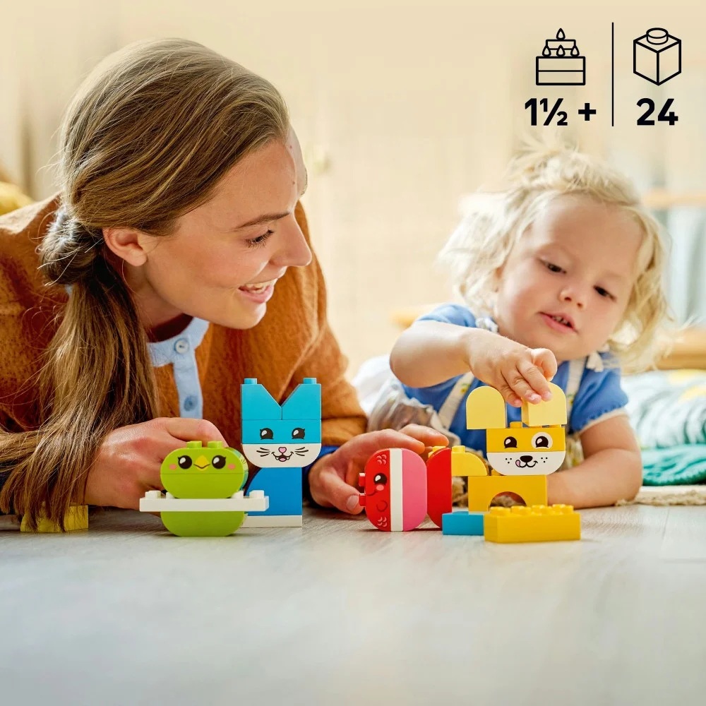 Klocki Lego Duplo 10477 Kreatywne zwierzaki 3w1, zabawki Nino Bochnia, pomysł na prezent dla 2 latka, klocki lego duplo, lego klocki dla maluszka