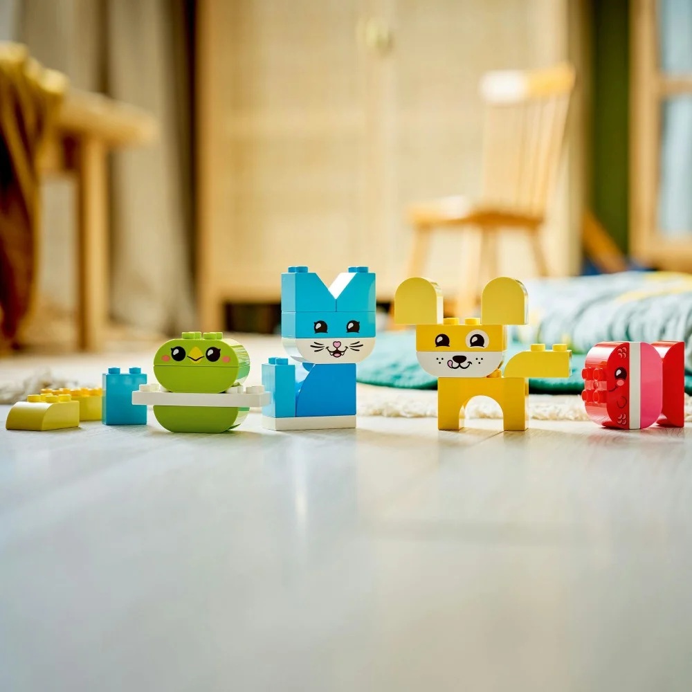 Klocki Lego Duplo 10477 Kreatywne zwierzaki 3w1, zabawki Nino Bochnia, pomysł na prezent dla 2 latka, klocki lego duplo, lego klocki dla maluszka
