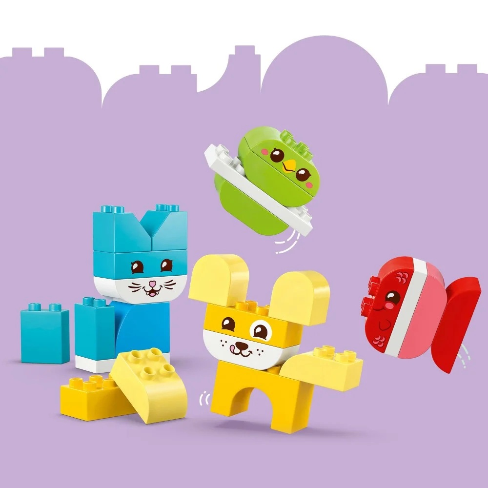 Klocki Lego Duplo 10477 Kreatywne zwierzaki 3w1, zabawki Nino Bochnia, pomysł na prezent dla 2 latka, klocki lego duplo, lego klocki dla maluszka