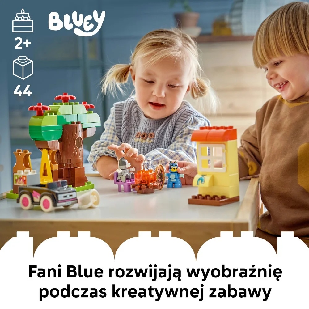 Klocki Lego Duplo Bluey 10469 Pizzerki z Muffinka i Bluey, zabawki nino Bochnia, pomysł na prezent dla 2 latka, lego duplo klocki