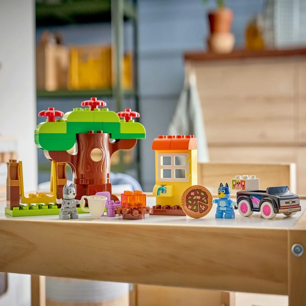 Klocki Lego Duplo Bluey 10469 Pizzerki z Muffinka i Bluey, zabawki nino Bochnia, pomysł na prezent dla 2 latka, lego duplo klocki