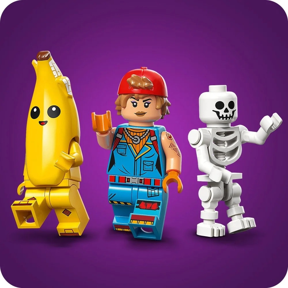 Klocki Lego Fortnite 77075 Skórek i Iskra oraz obóz, zabawki Nino Bochnia, pomysł na prezent dla 9 latka, lego Fortnite