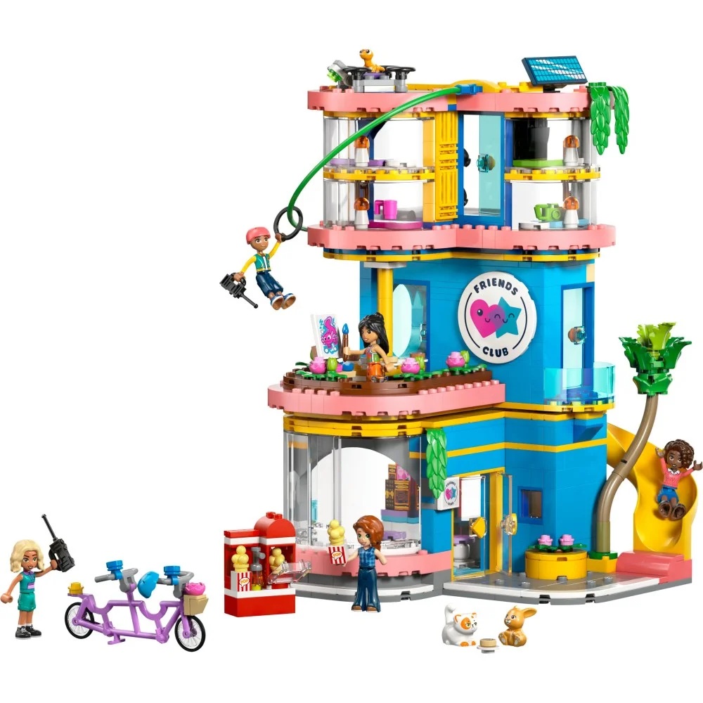 Klocki Lego Friends 42689 Domek klubu przyjaciół z Heartlake, zabawki nino Bochnia, pomysł na prezent dla 8 latki, lego friends