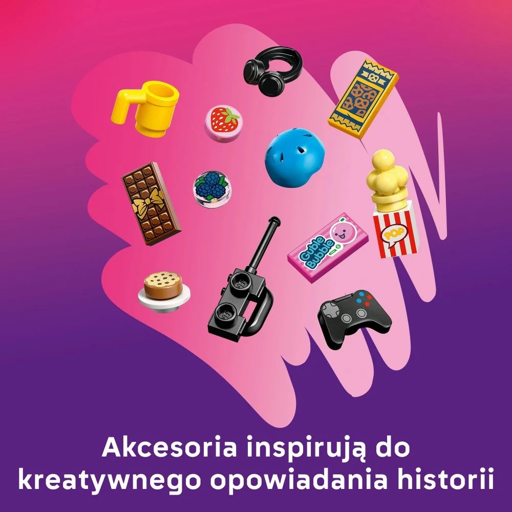 Klocki Lego Friends 42689 Domek klubu przyjaciół z Heartlake, zabawki nino Bochnia, pomysł na prezent dla 8 latki, lego friends
