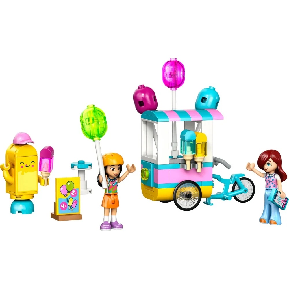 Klocki Lego Friends 42692 Stoisko z lodami i balonami, zabawki Nino Bochnia, ANRE Bochnia, pomysł na prezent dla 6 latki, lego Friends, klocki lego dla dziewczynki