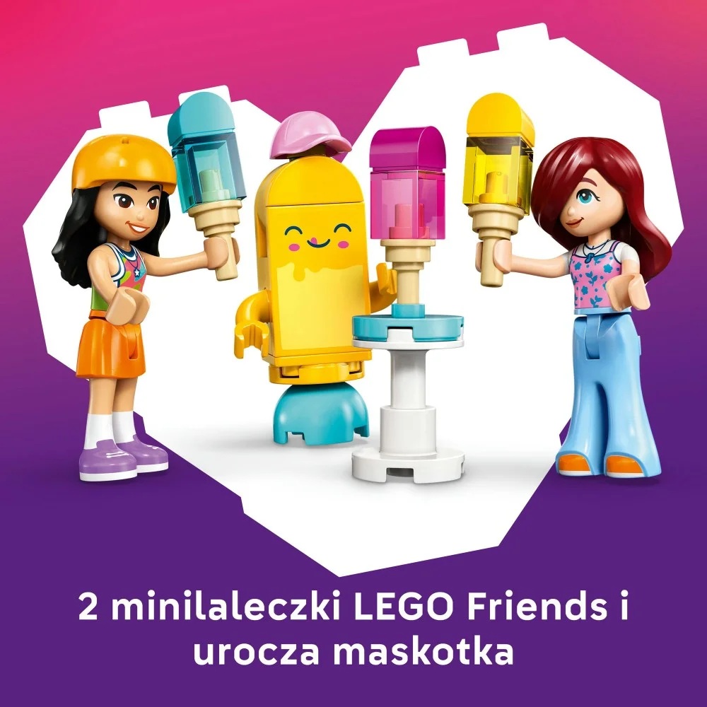 Klocki Lego Friends 42692 Stoisko z lodami i balonami, zabawki Nino Bochnia, ANRE Bochnia, pomysł na prezent dla 6 latki, lego Friends, klocki lego dla dziewczynki