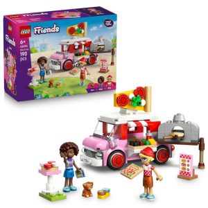 Klocki Lego Friends 42694 Furgonetka z pizza, zabawki Nino Bochnia, pomysł na prezent dla 6 latki, klocki lego Friends, lego samochodzik z pizzą, klocki lego dla dziewczynki
