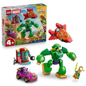 Klocki Lego Marvel 11211 Loki kontra drużyna Iron Mana, zabawki Nino Bochnia, pomysł na prezent dla 4 latka, lego marvel dla mniejszych dzieci, lego Avengers dla 4 latka