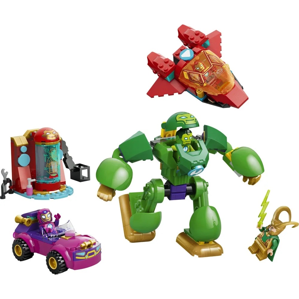 Klocki Lego Marvel 11211 Loki kontra drużyna Iron Mana, zabawki Nino Bochnia, pomysł na prezent dla 4 latka, lego marvel dla mniejszych dzieci, lego Avengers dla 4 latka