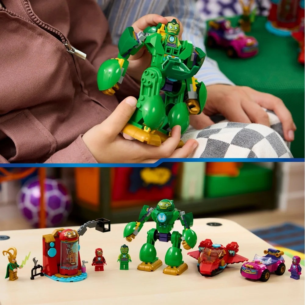 Klocki Lego Marvel 11211 Loki kontra drużyna Iron Mana, zabawki Nino Bochnia, pomysł na prezent dla 4 latka, lego marvel dla mniejszych dzieci, lego Avengers dla 4 latka