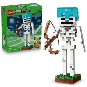 Klocki Lego Minecraft 21594 Szkielet, zabawki Nino Bochnia, pomysł na prezent dla 10 latka, lego minecraft szkielet