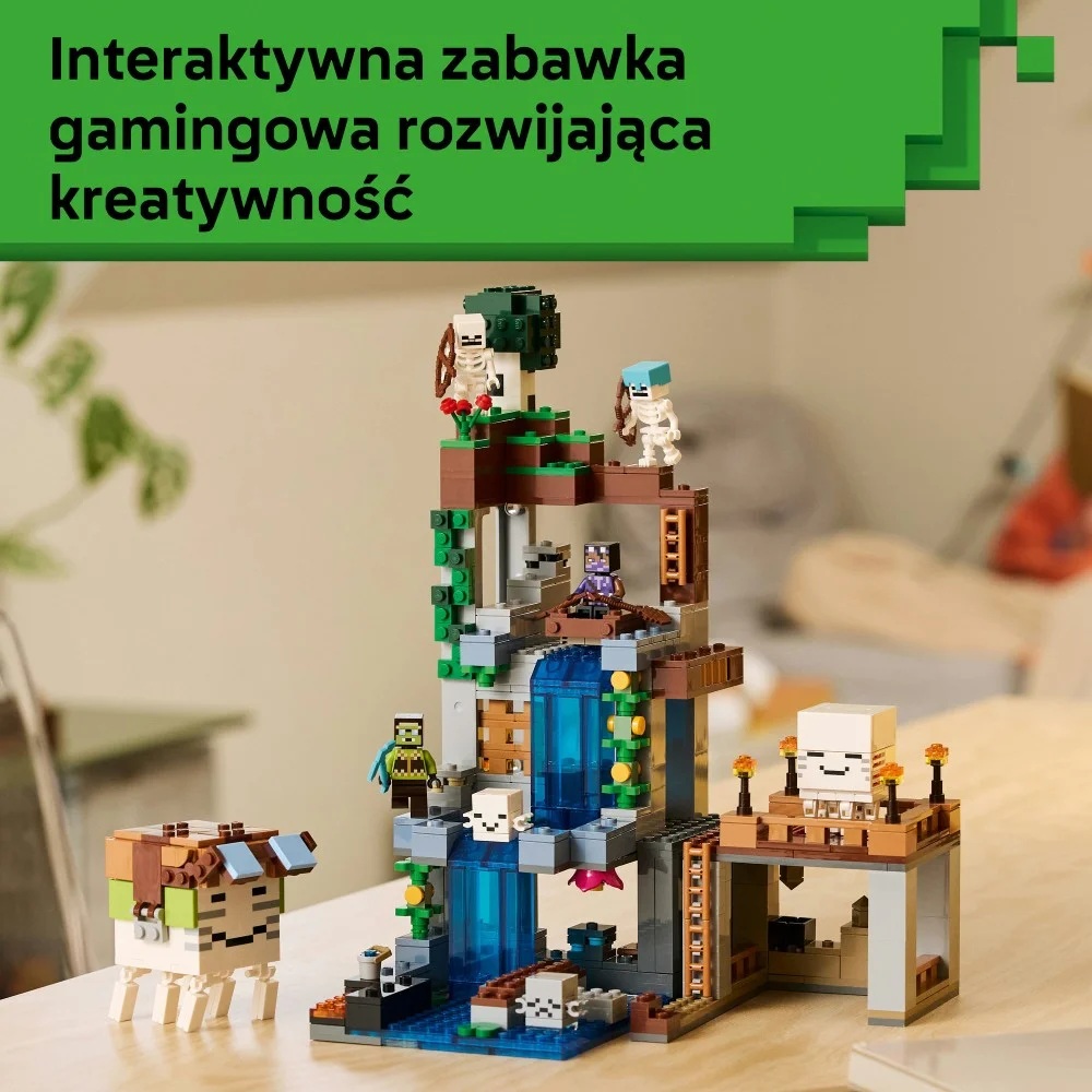 Klocki Lego Minecraft 21597 Stacja Ghasta, zabawki Nino Bochnia, pomysł na prezent dla 9 latka, klocki lego minecraft, lego 21597