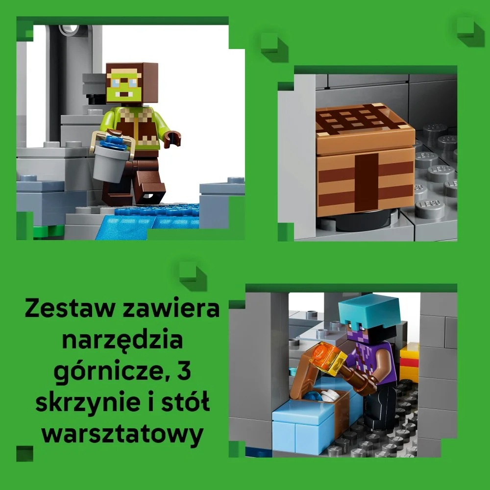 Klocki Lego Minecraft 21597 Stacja Ghasta, zabawki Nino Bochnia, pomysł na prezent dla 9 latka, klocki lego minecraft, lego 21597