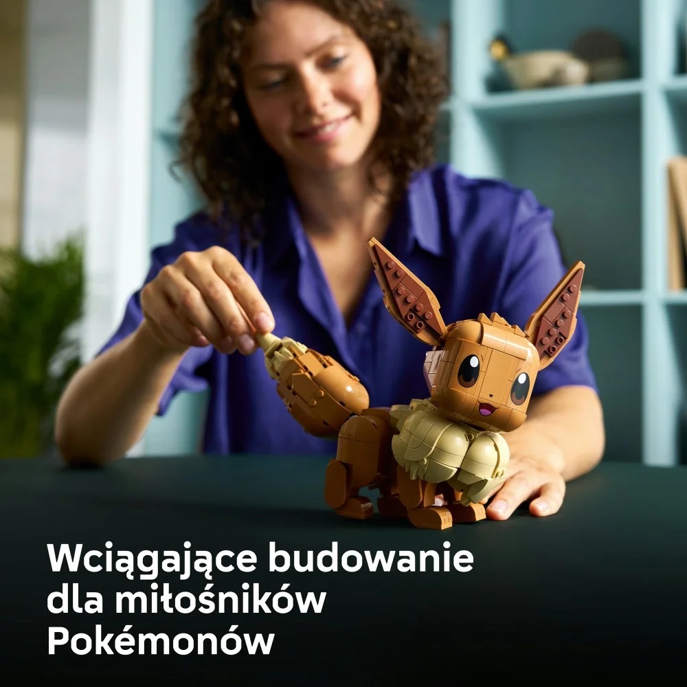 Klocki Lego Pokemon 72151 Eevee, zabawki Nino Bochnia, pomysł na prezent dla 18 latka, lego Pokemony