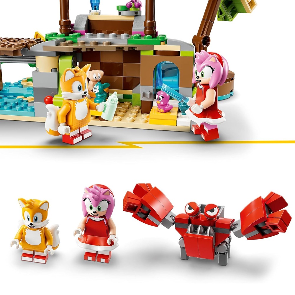 Klocki Lego Sonic The Hedgehog 76992 Wyspa dla zwierząt Amy, zabawki Nino Bochnia, pomysł na prezent dla 7 latka, lego Sonik, lego Sonic