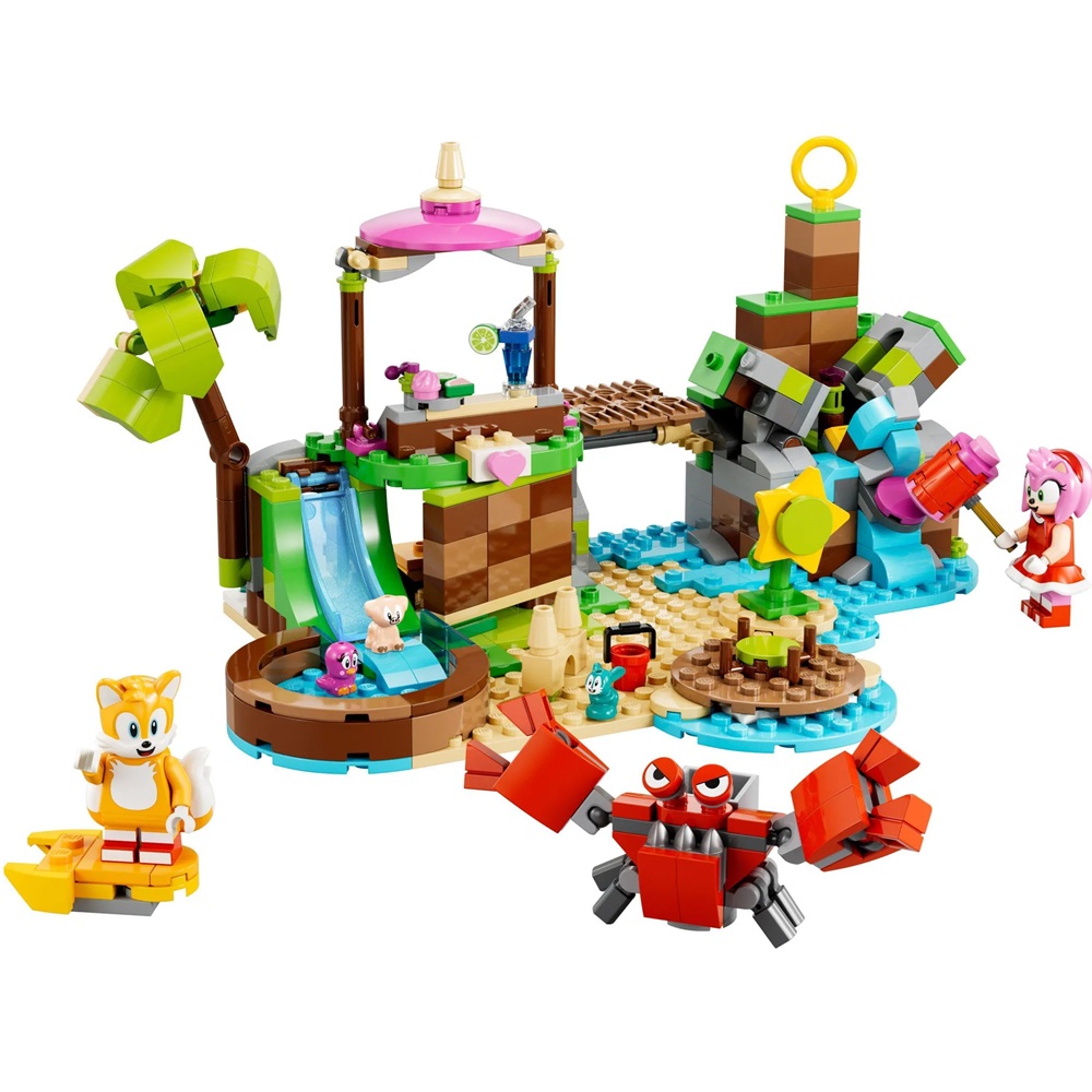 Klocki Lego Sonic The Hedgehog 76992 Wyspa dla zwierząt Amy, zabawki Nino Bochnia, pomysł na prezent dla 7 latka, lego Sonik, lego Sonic