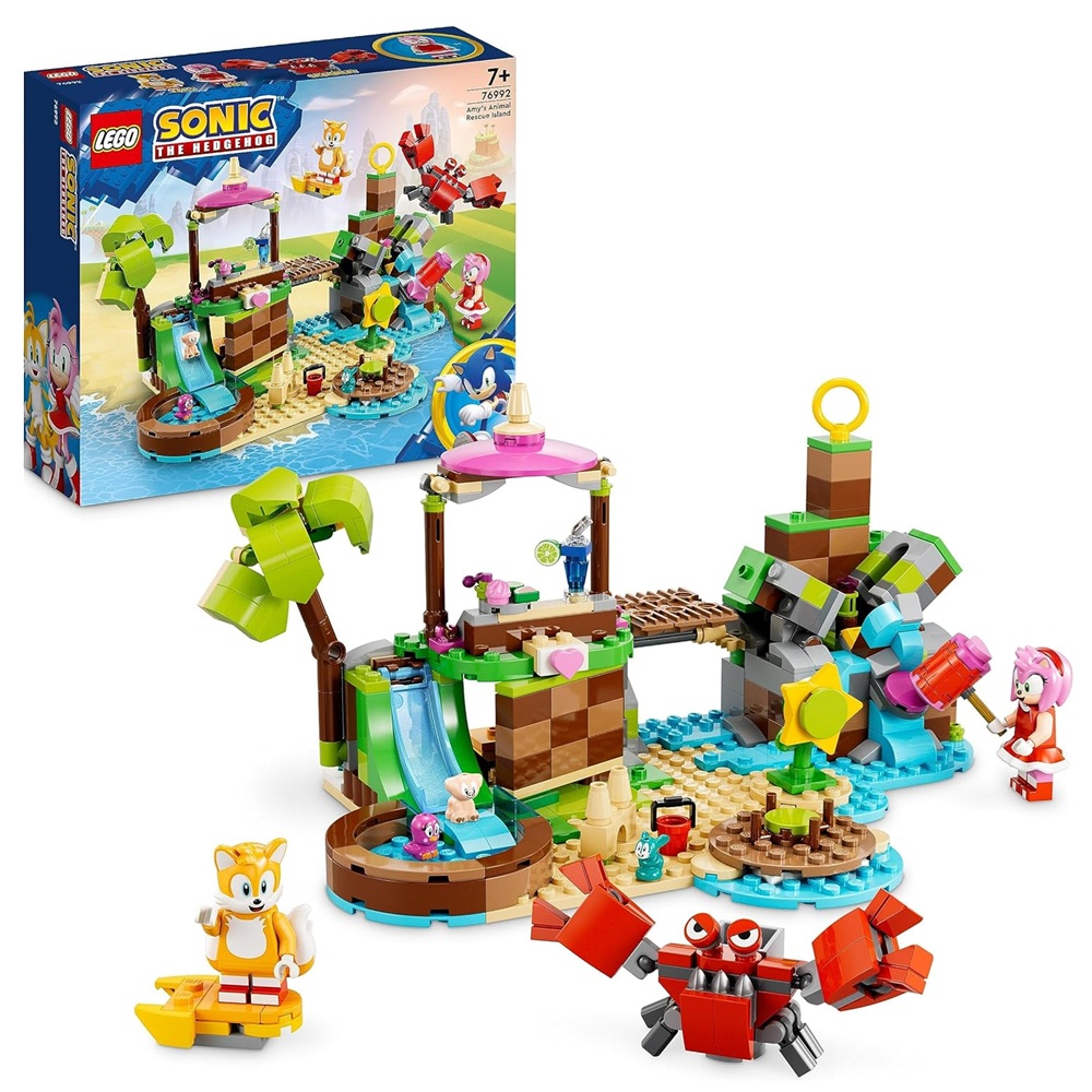 Klocki Lego Sonic The Hedgehog 76992 Wyspa dla zwierząt Amy, zabawki Nino Bochnia, pomysł na prezent dla 7 latka, lego Sonik, lego Sonic