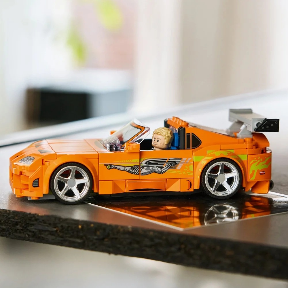 Klocki Lego Speed Champions 77260 Szybcy i wściekli Toyota Supra MK4, zabawki Nino Bochnia, pomysł na prezent dla 10 latka, lego samochody, lego 77260