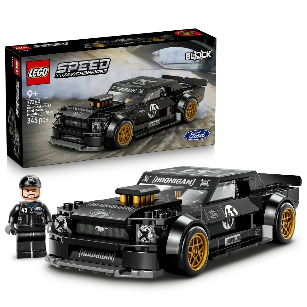 Klocki Lego Speed Champions 77262 65 Ford Mustang Hoonicorn V1 Kena Blocka, zabawki nino Bochnia, pomysł na prezent dla 10 latka, klocki lego samochody